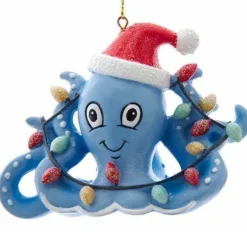 Whimsical Octopus Christmas Ornament|Kurt Adler Discount