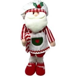 Whimsical Plush Mrs. Claus Chef Stander| Discount