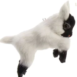 White Plush Baby Goat Ornament|Kurt Adler Hot