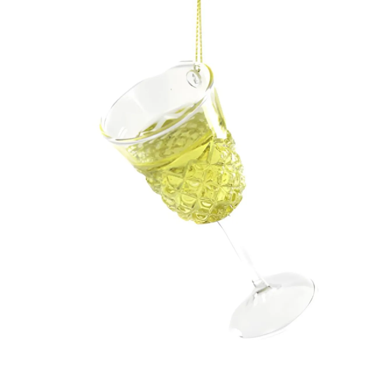 White Wine Glass Holiday Ornament|Cody Foster & Co. Discount